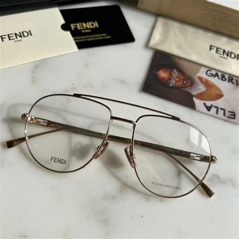 SALE! NEW Fendi FF0446 Baguette Logo Eyeglasses Frames in 